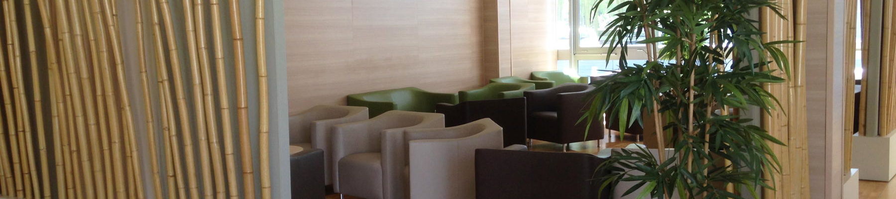salle détente bamboo