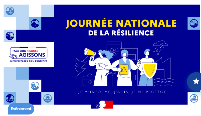 13/10/25 JOURNEE DE LA RESILIENCE PREVENTION DES RISQUES